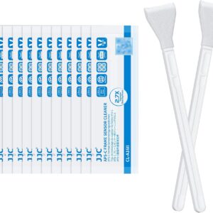 12pcs APS-C CMOS Sensor Cleaning Swabs 16mm for DSLR Mirrorless Camera